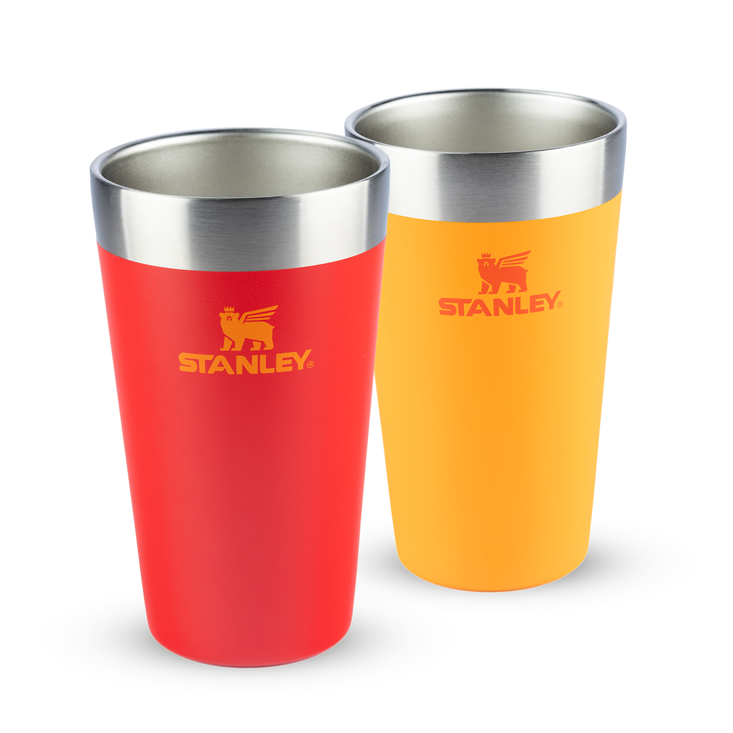 Kit 2 Copos Térmicos de Cerveja Chili e Golden Rod | 473ml