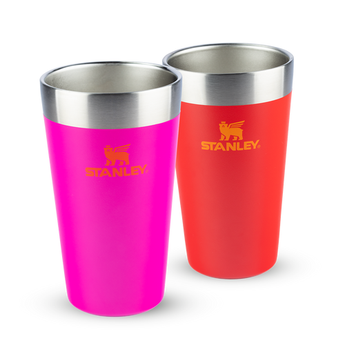 Kit 2 Copos Térmicos de Cerveja Chili e Vivid Violet | 473ml