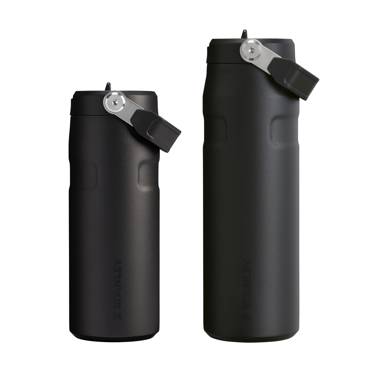 Garrafa Térmica Aerolight Flip Straw Heat Wave Black | 710ML e 473ml