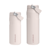 Modelo 1 - Garrafa Térmica Aerolight Flip Straw Rose Quartz | 710ml e 473ml
