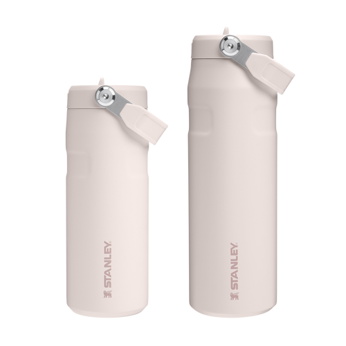 Garrafa Térmica Aerolight Flip Straw Rose Quartz | 710ml e 473ml