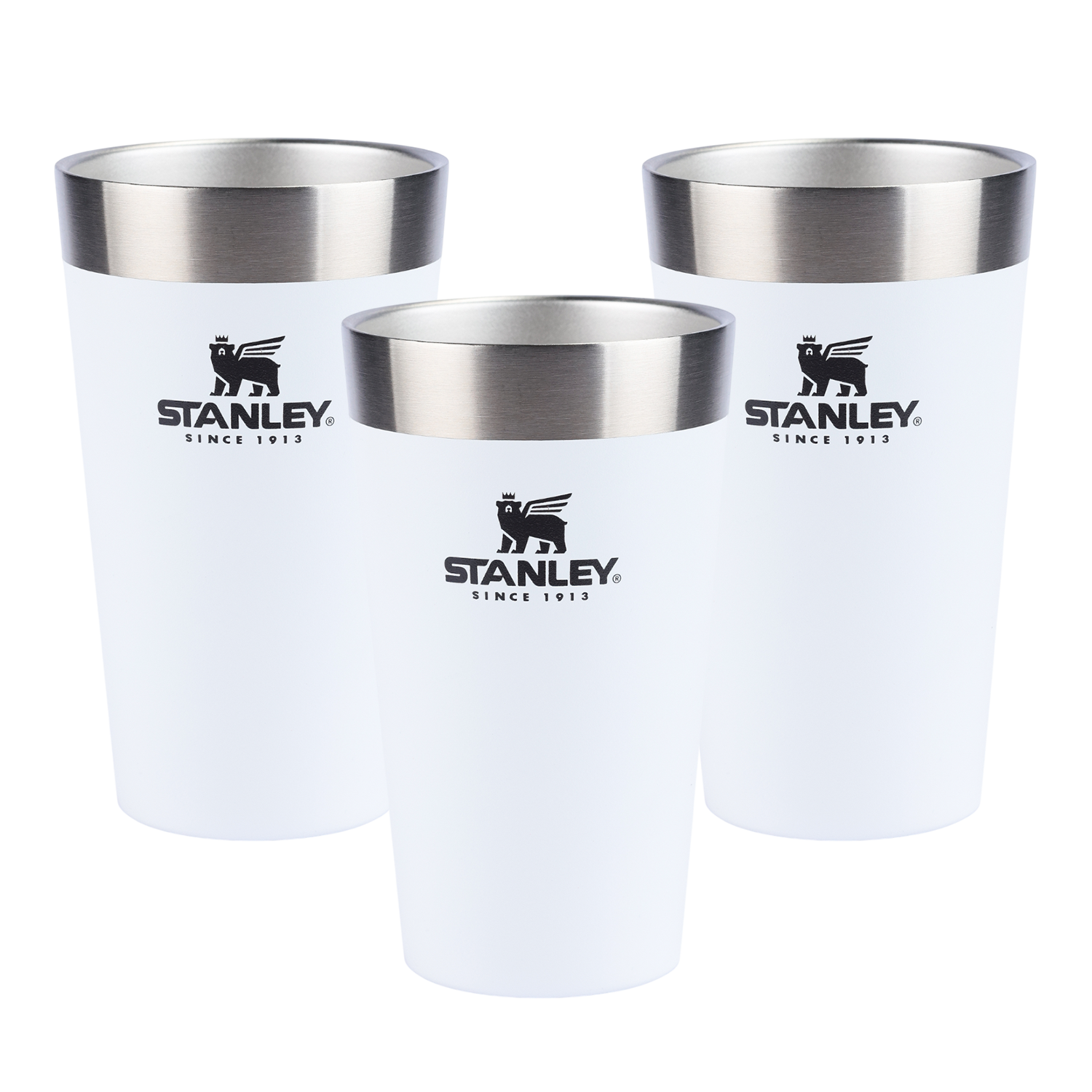 Kit 3 Copos Térmicos de Cerveja Stanley Polar | 473ML