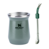 Modelo 1 - Kit Cuia Térmica Hammertone Green | 236ml e Bomba para mate Stanley (Colher) - Hammertone Green