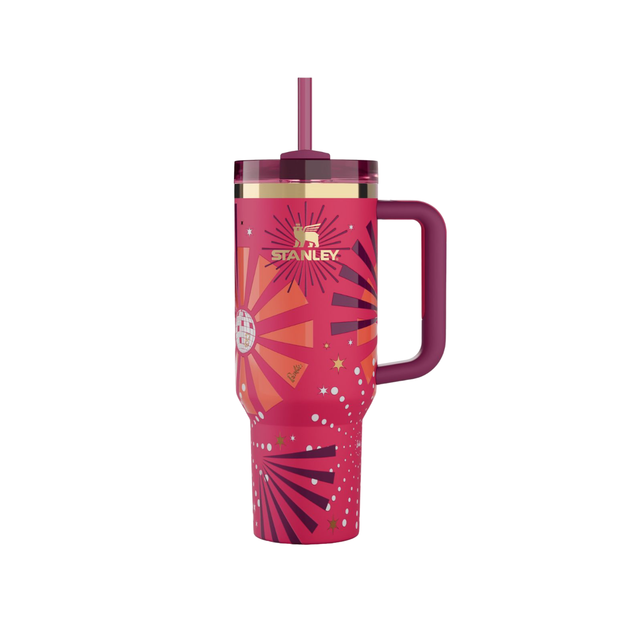 Stanley 1913 Barbie™ x Stanley ’80s Dynamite Quencher 1.18L  | View 1