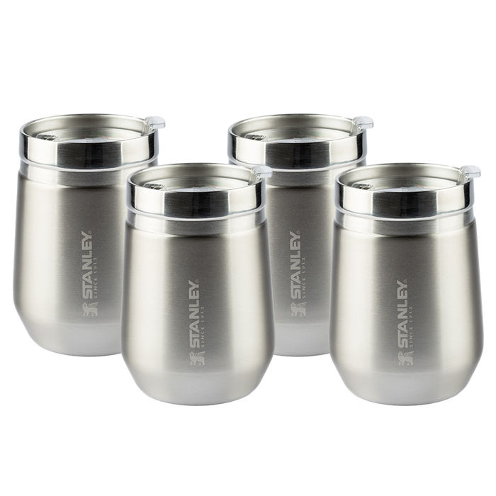 Kit 4 Copos Everyday Stanley Stainless Steel | 296ML