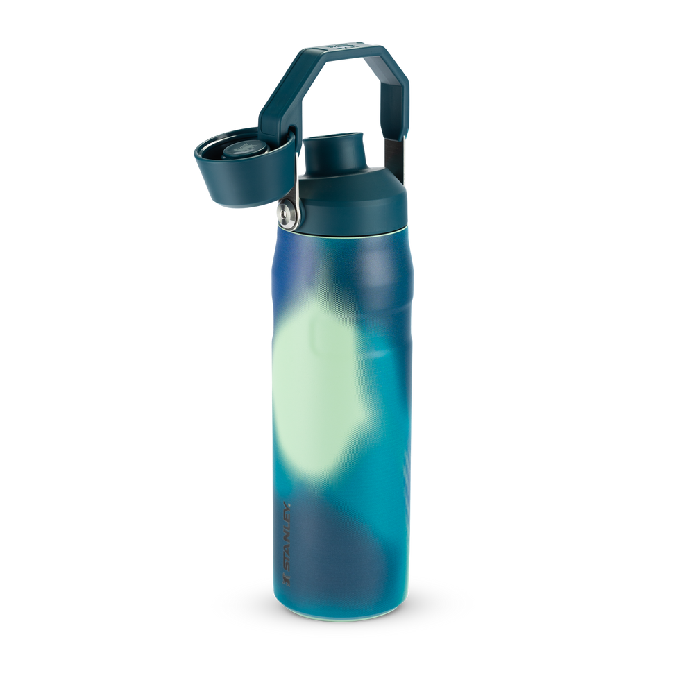 Stanley 1913 Garrafa Térmica Aerolight Fast Flow Coastal Teal Motion New Frequency 710ml