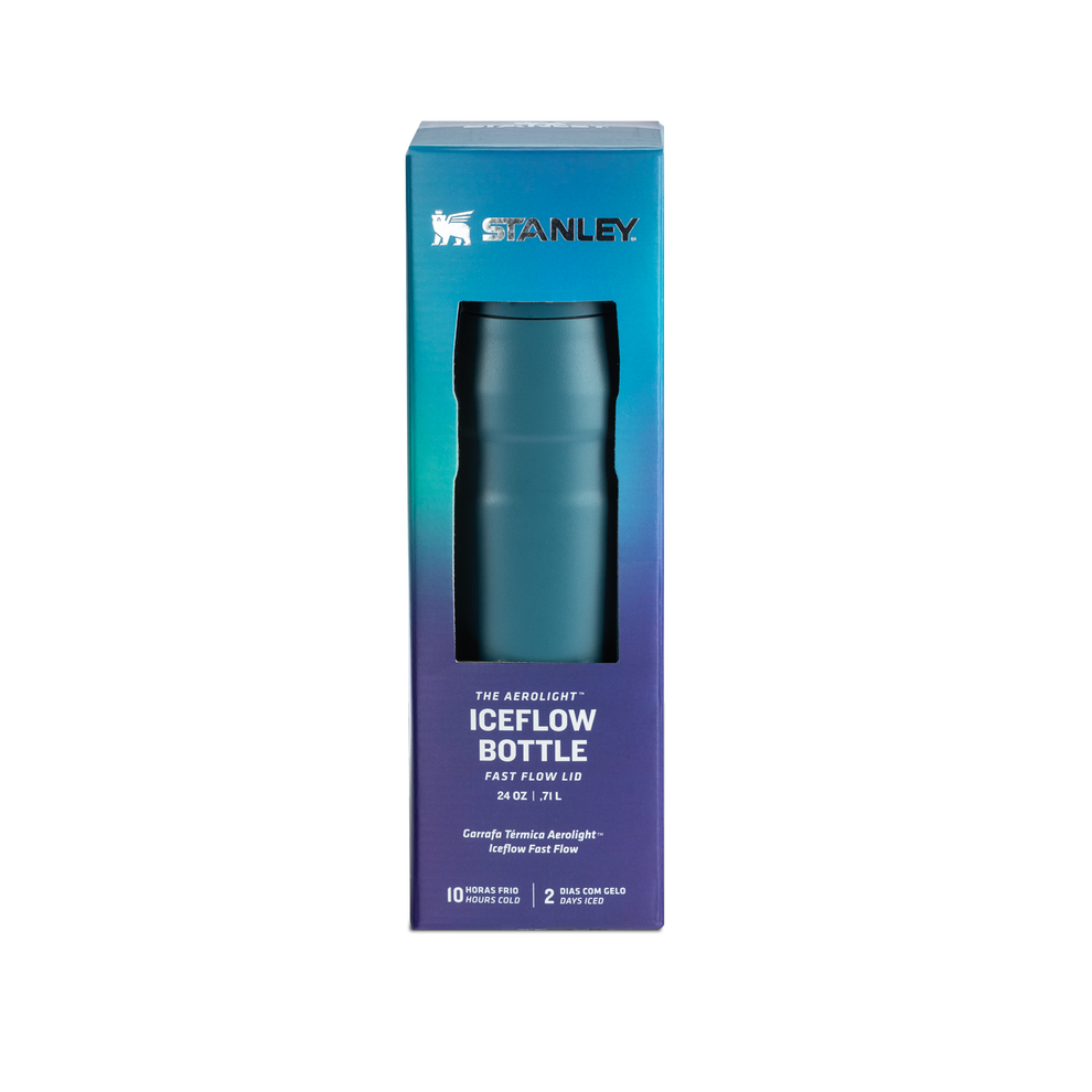 Stanley 1913 Garrafa Térmica Aerolight Fast Flow Coastal Teal New Frequency 710ml