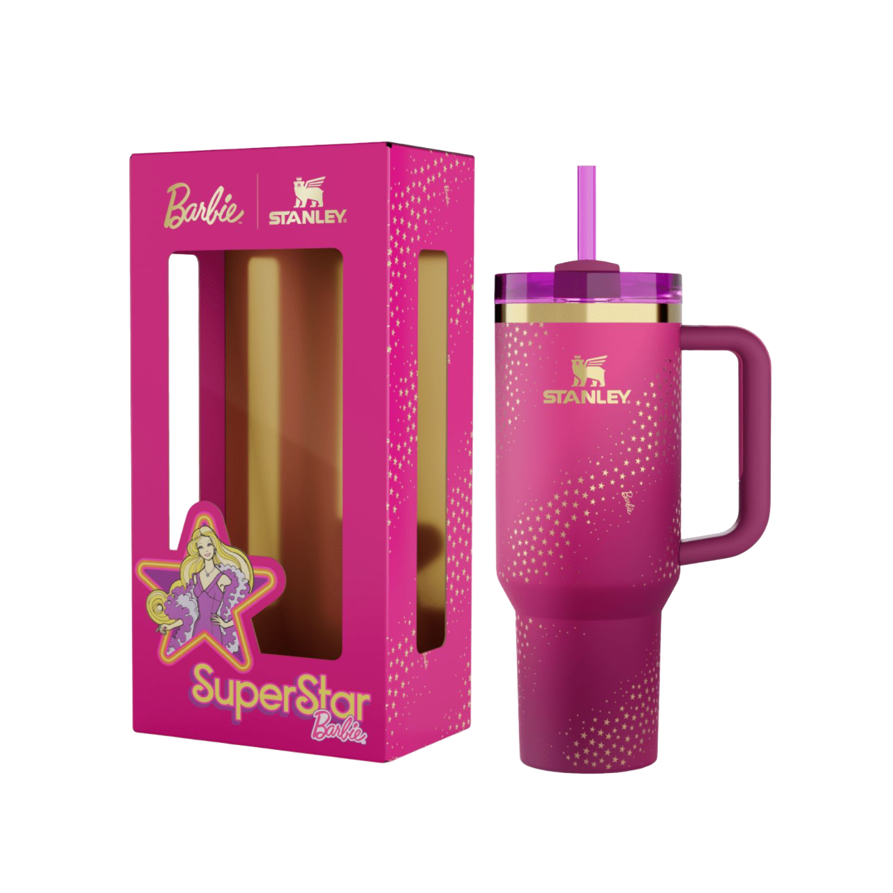 Stanley 1913 Barbie™ x Stanley 70s Superstar Quencher 1.18L  | View 2