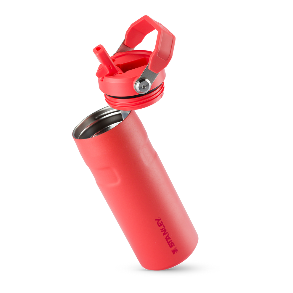 Stanley 1913 Garrafa Térmica Aerolight Flip Straw Hot Coral 473ml