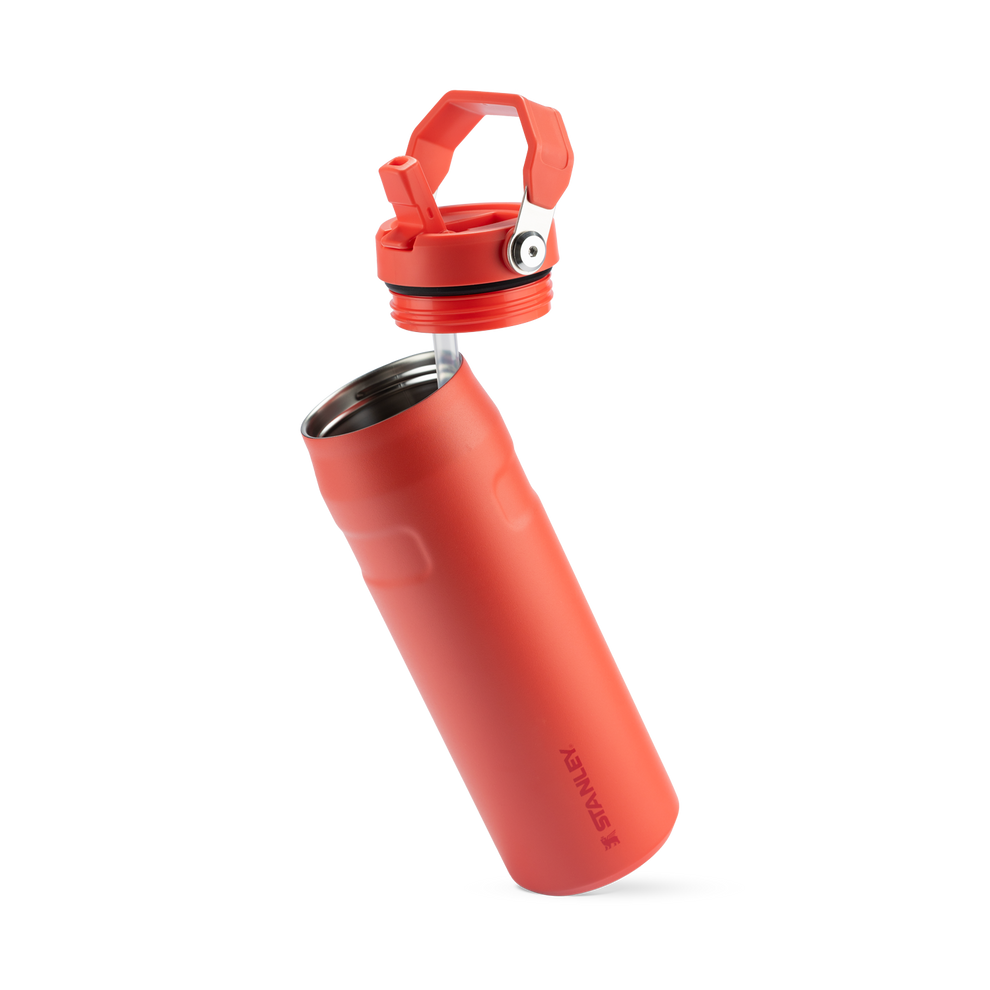 Stanley 1913 Garrafa Térmica Aerolight Flip Straw Hot Coral 710ml