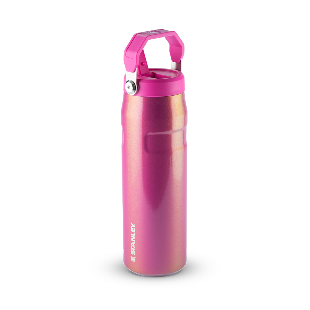 Stanley 1913 Garrafa Térmica Aerolight Flip Straw Stanley Dazzle Pink Shimmer 710ML  | View 3