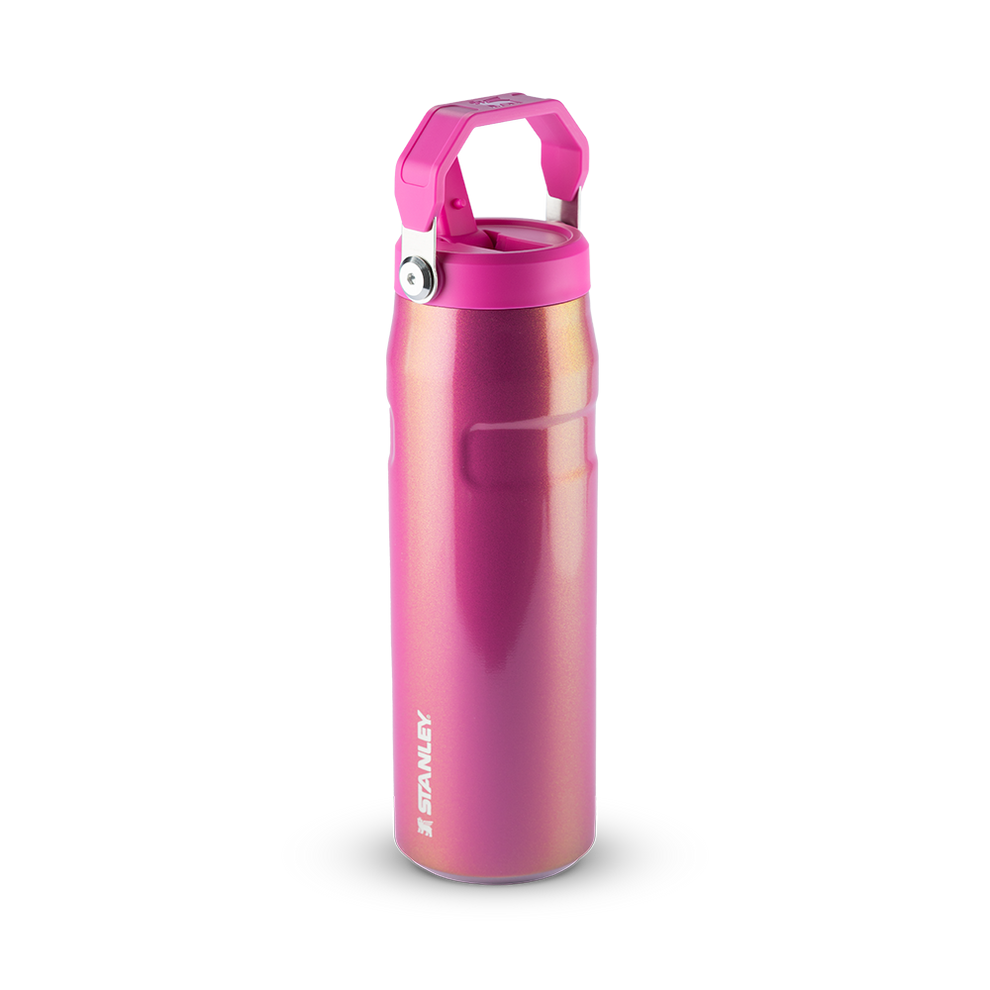 Stanley 1913 Garrafa Térmica Aerolight Flip Straw Stanley Dazzle Pink Shimmer 710ML