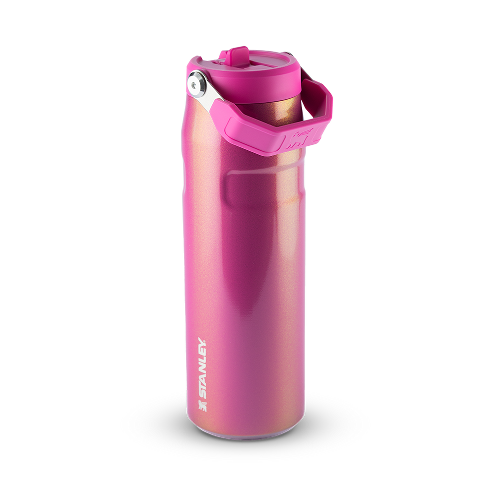 Stanley 1913 Garrafa Térmica Aerolight Flip Straw Stanley Dazzle Pink Shimmer 710ML