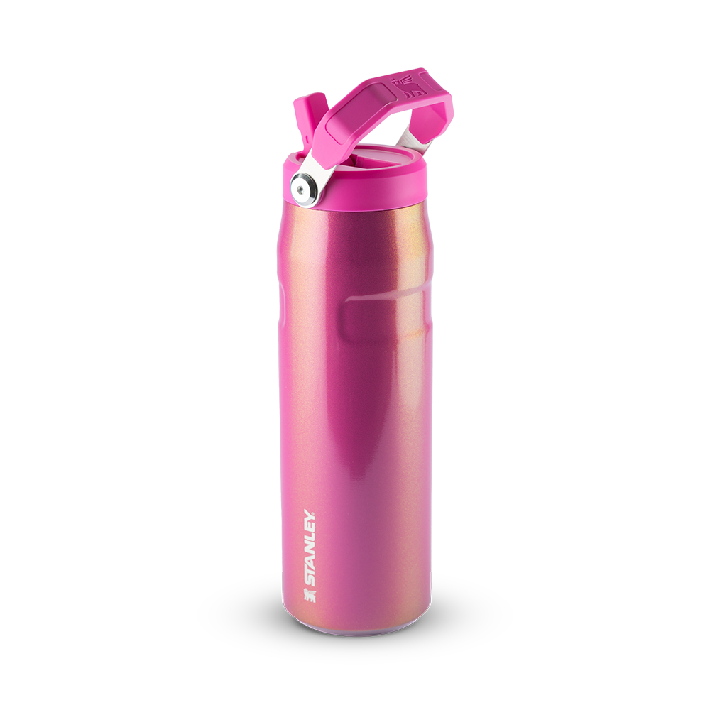 Stanley 1913 Garrafa Térmica Aerolight Flip Straw Stanley Dazzle Pink Shimmer 710ML  | View 5