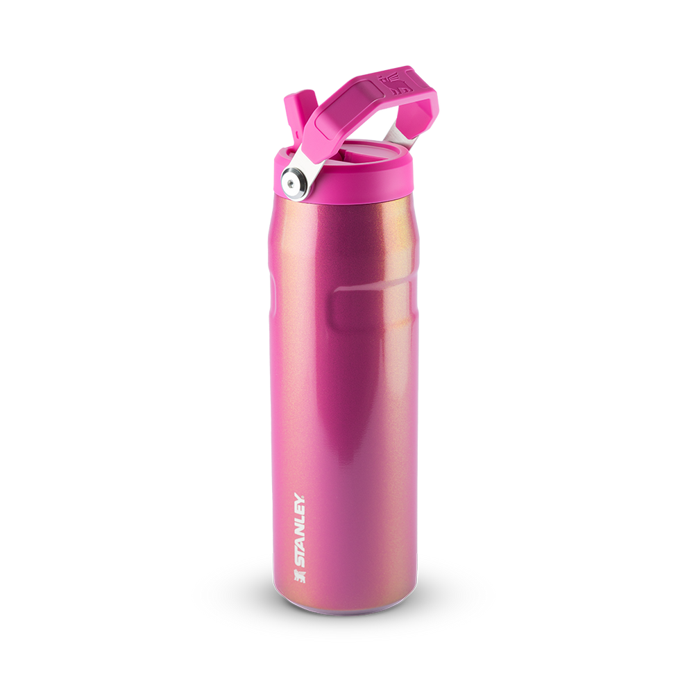 Stanley 1913 Garrafa Térmica Aerolight Flip Straw Stanley Dazzle Pink Shimmer 710ML