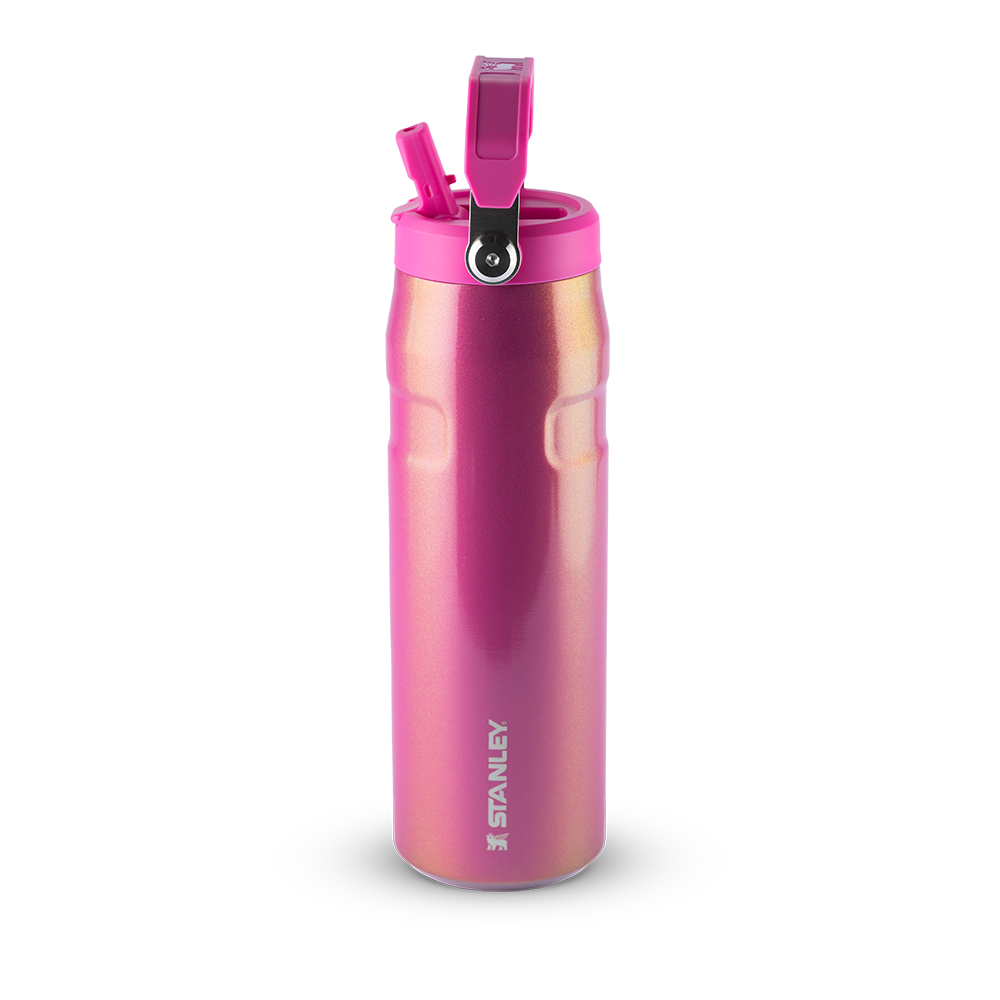 Stanley 1913 Garrafa Térmica Aerolight Flip Straw Stanley Dazzle Pink Shimmer 710ML  | View 6