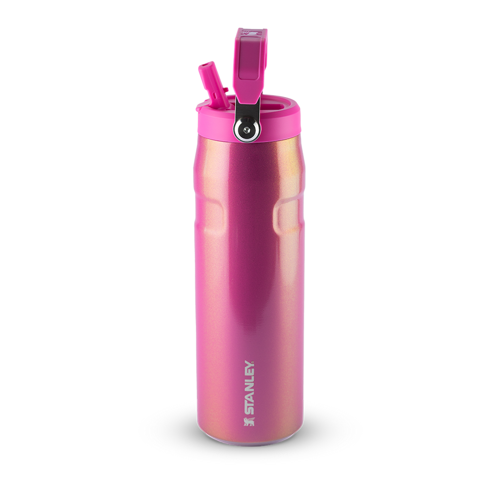 Stanley 1913 Garrafa Térmica Aerolight Flip Straw Stanley Dazzle Pink Shimmer 710ML