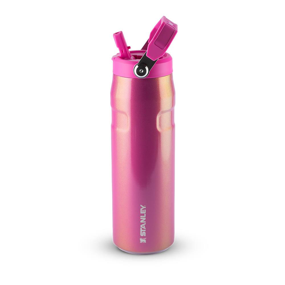 Stanley 1913 Garrafa Térmica Aerolight Flip Straw Stanley Dazzle Pink Shimmer 710ML  | View 7