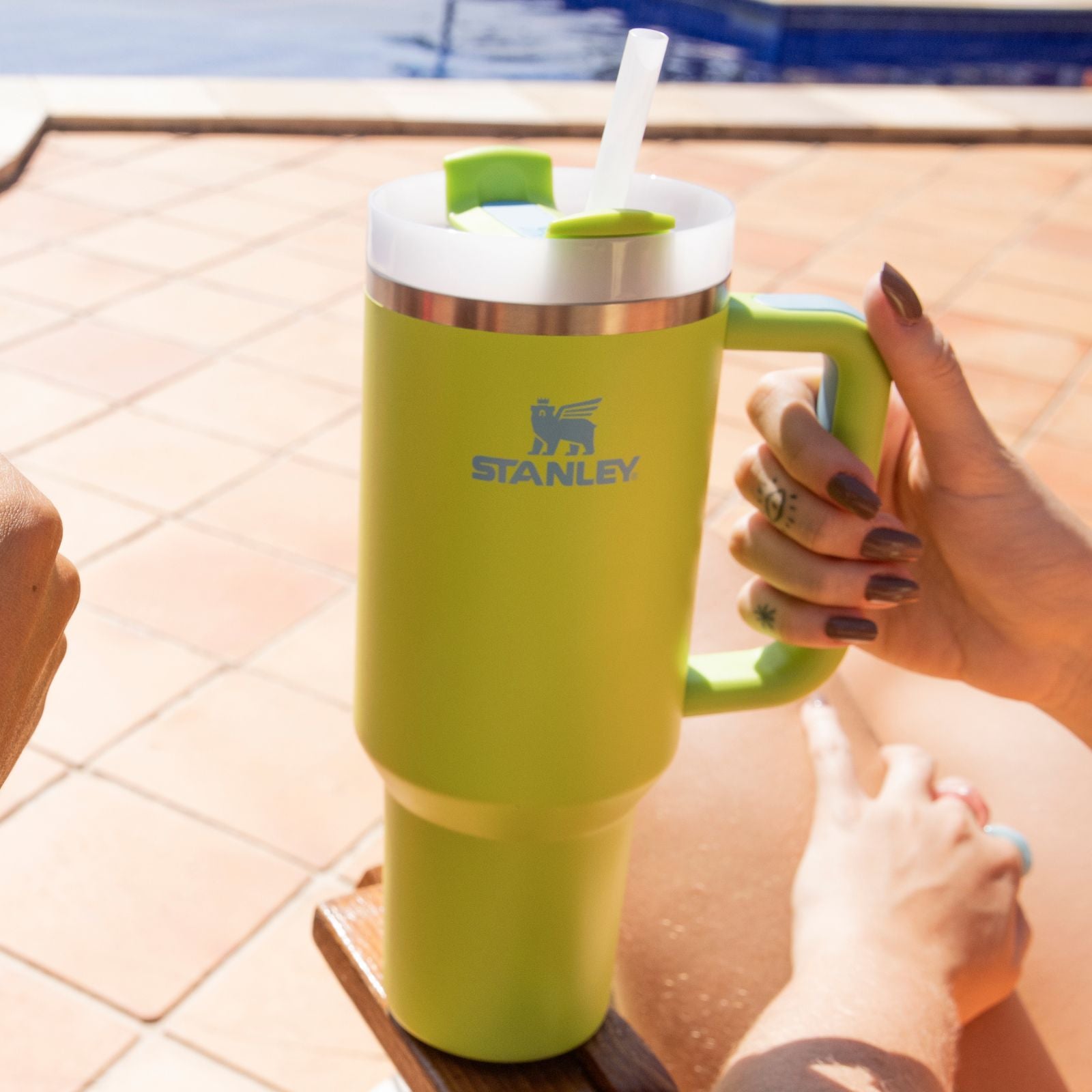 Copo Quencher Heat Wave Bright Lime Stanley | 1.18L