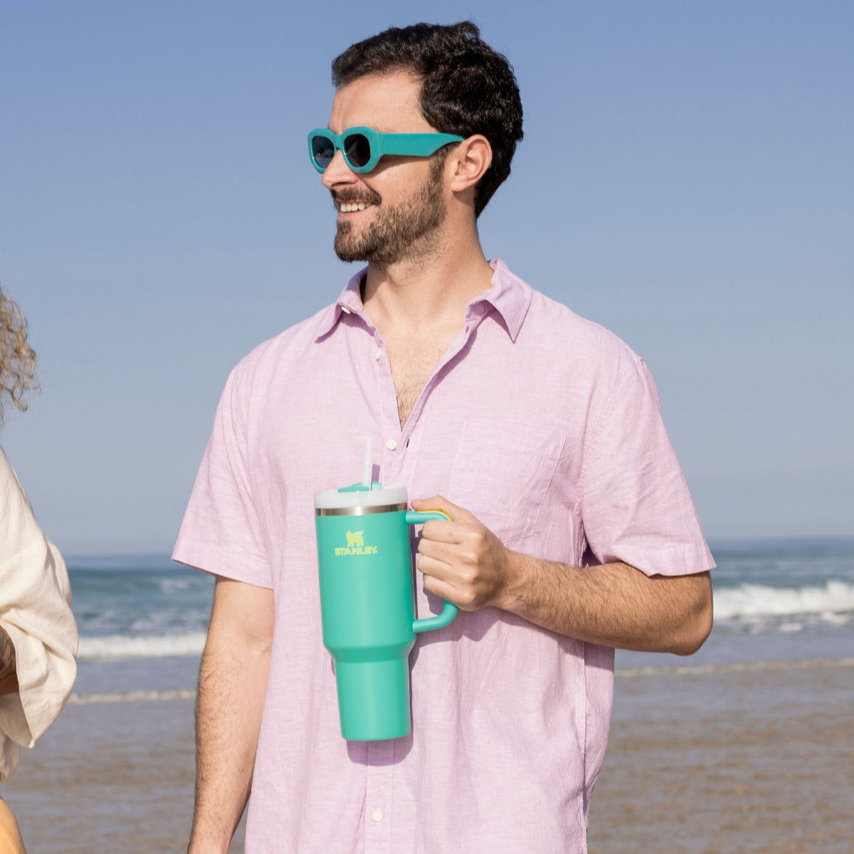 Copo Quencher Heat Wave Tropical Teal Stanley | 1.18L