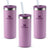 Product swatch for Kit 3 Can Cooler Slim com canudo Lilac | 296ML