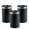 Modelo 3 - Kit 3 Can Cooler com canudo Black 2.0 | 296ML