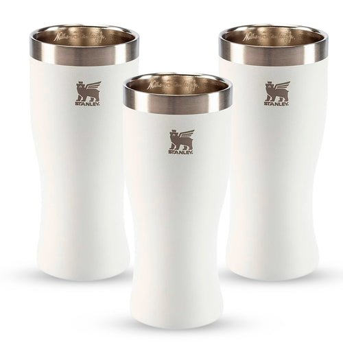 Kit 3 Copos Happy Hour Pilsner Glass Pale Stone | 444ml