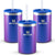 Product swatch for Kit 3 Can Cooler com Canudo Sapphire Shimmer | 296ml