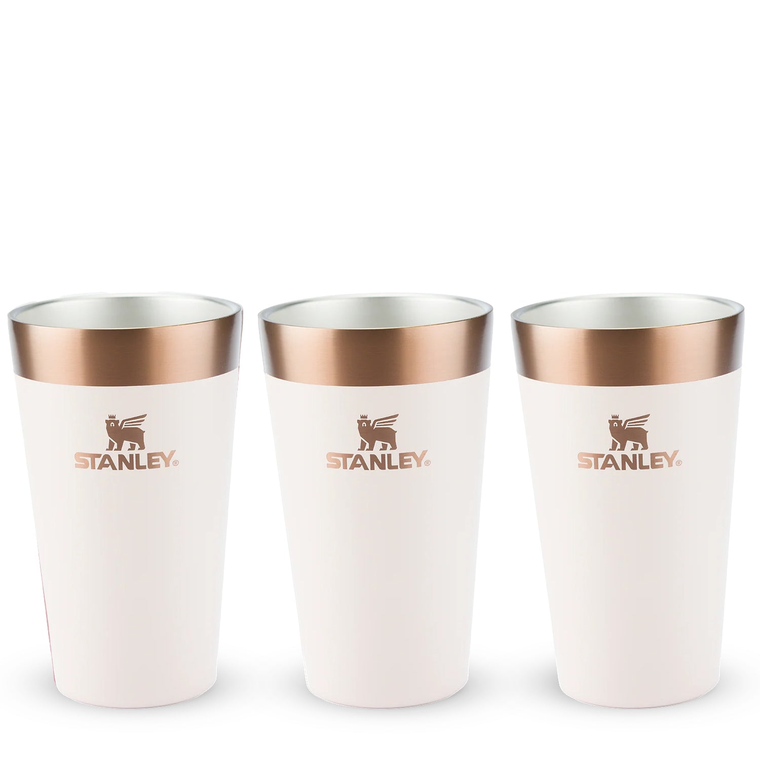 Kit 3 Copos Térmicos De Cerveja Gilded Sugar | 473ml