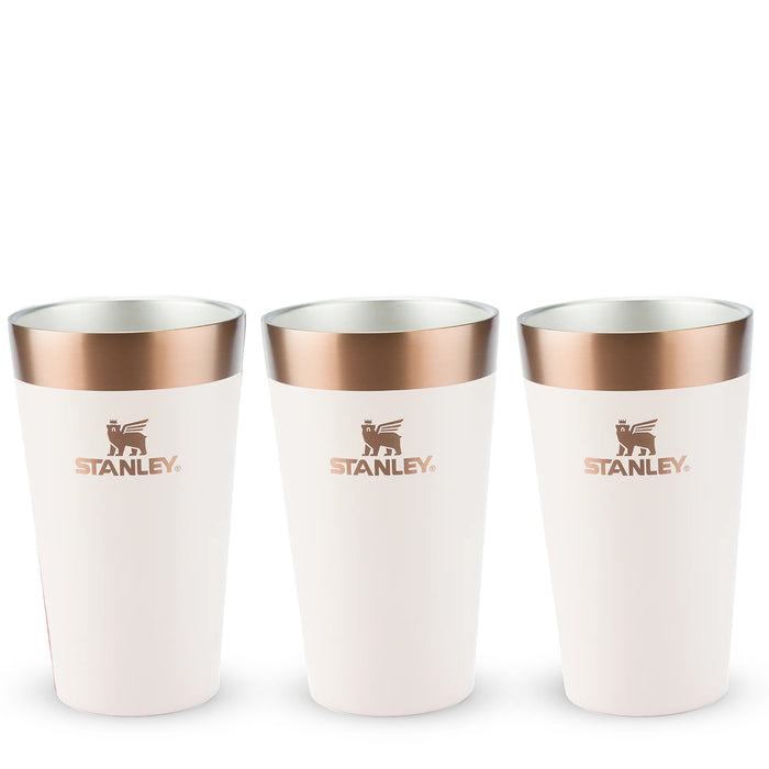 Kit 3 Copos Térmicos De Cerveja Gilded Sugar | 473ml