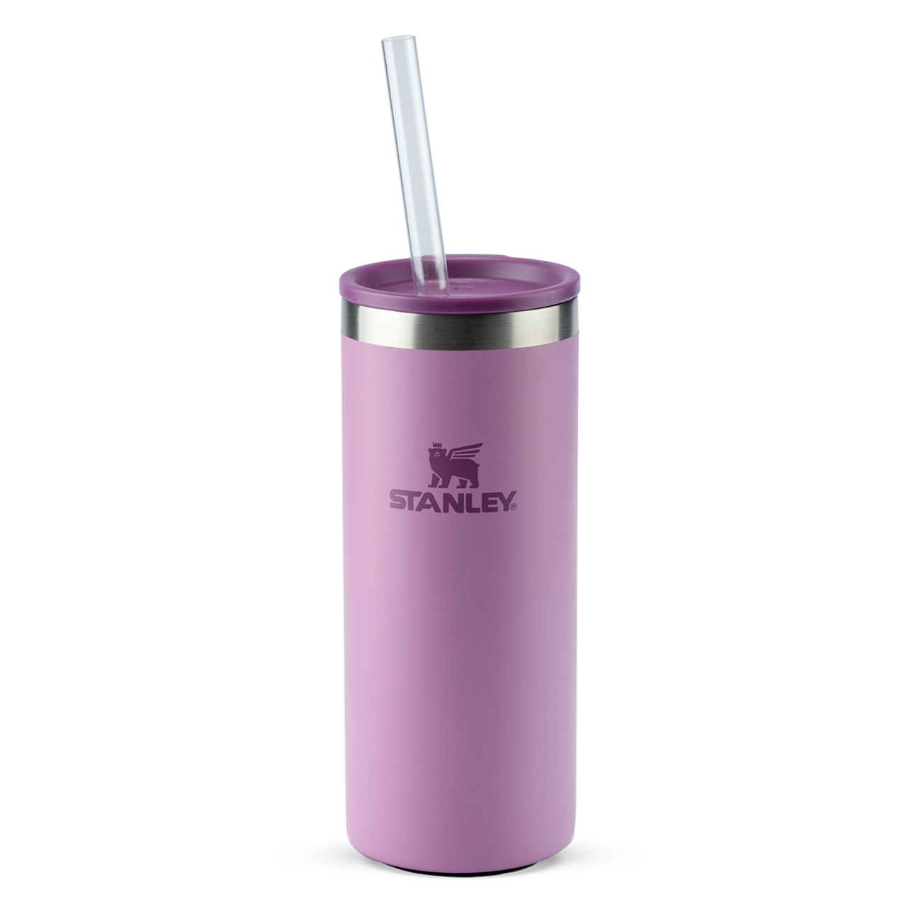 Stanley 1913 Can Cooler Slim com canudo Lilac 296ML  | View 1