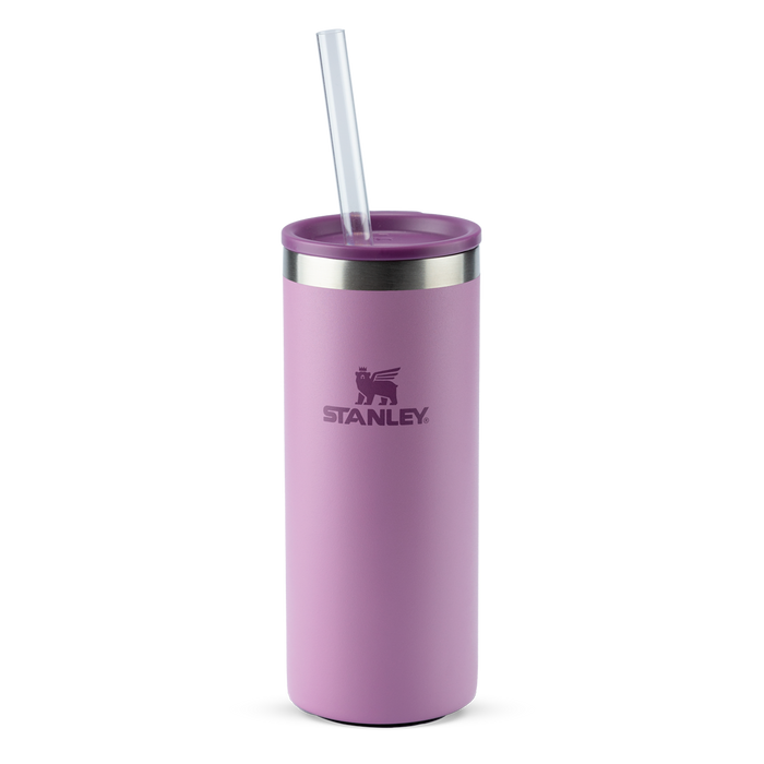 Can Cooler Slim com canudo Lilac | 296ML