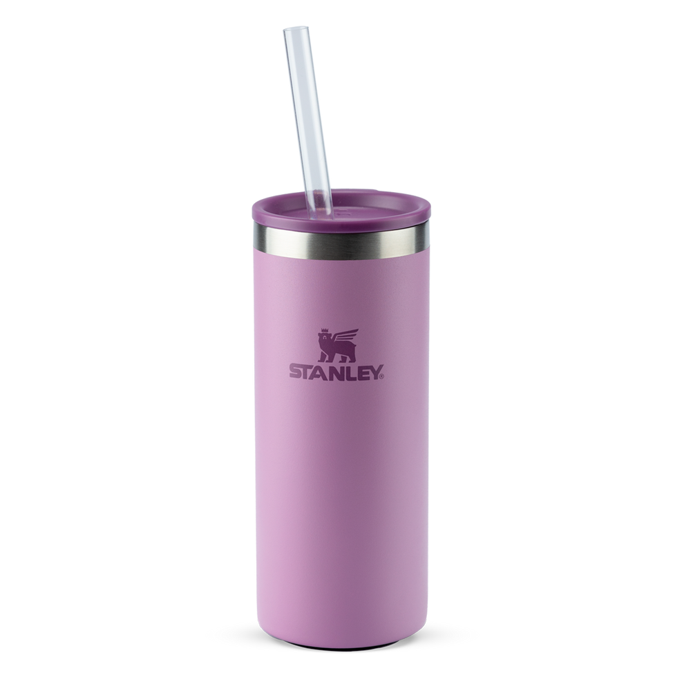Stanley 1913 Can Cooler Slim com canudo Lilac 296ML