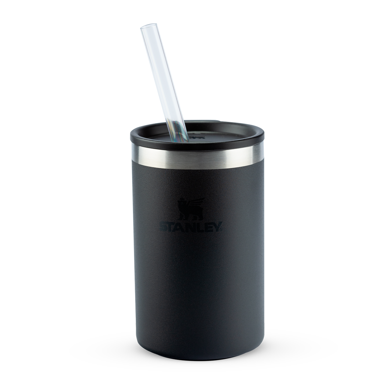 Stanley 1913 Can Cooler com canudo Black 2.0 296ML  | View 1