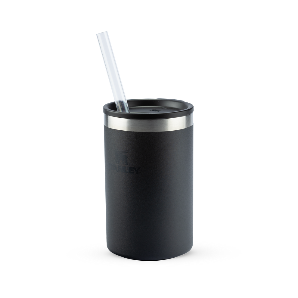 Stanley 1913 Can Cooler com canudo Black 2.0 296ML