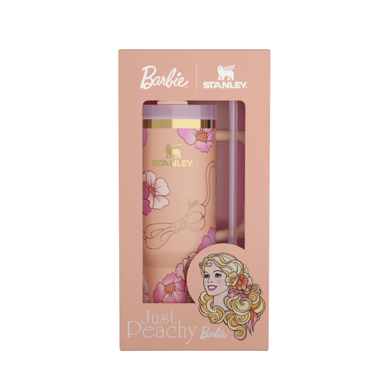 Barbie™ x Stanley ’80s Peaches ’N Cream Quencher | 1.18L