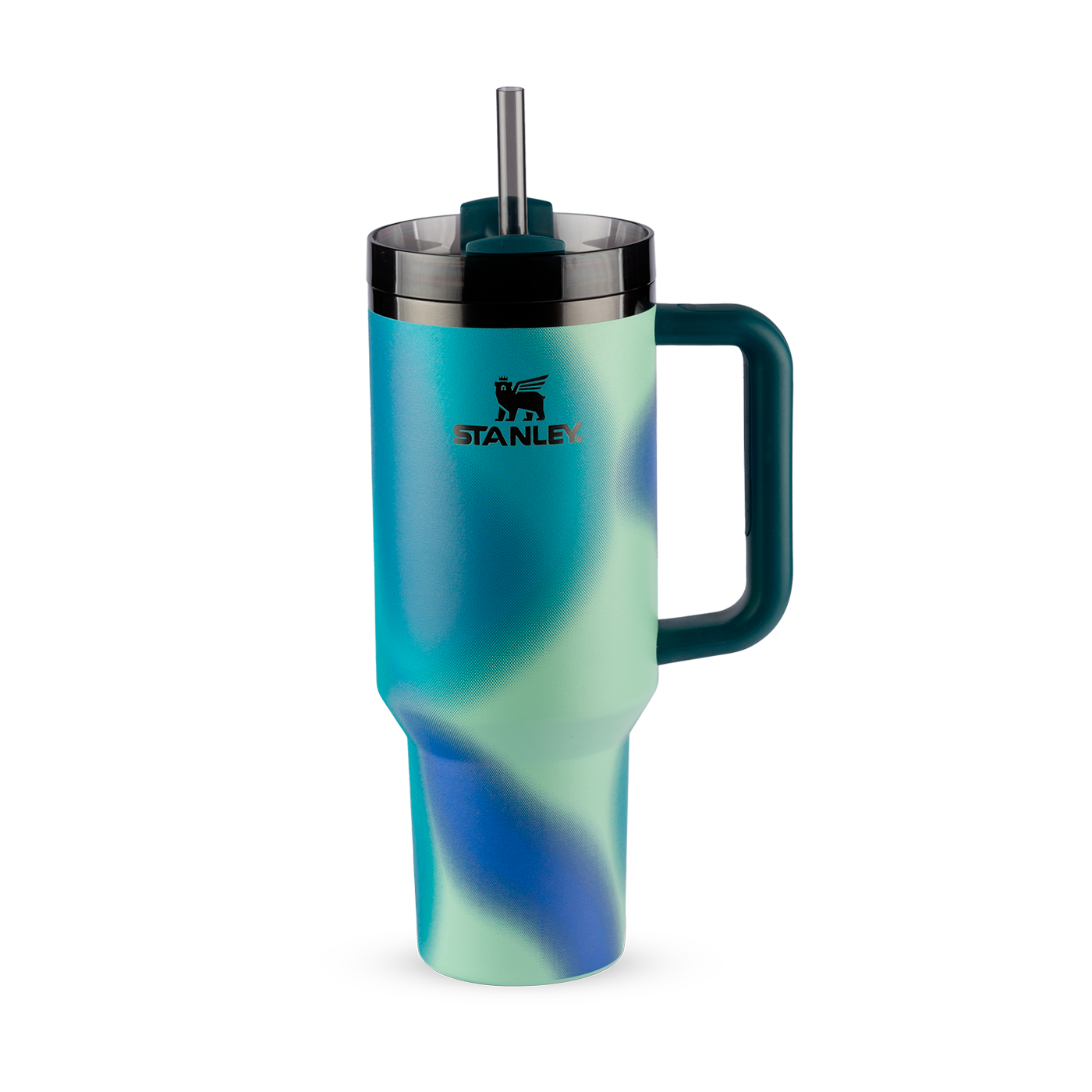 Stanley 1913 Copo Quencher Coastal Teal Motion New Frequency 1.18L  | View 1