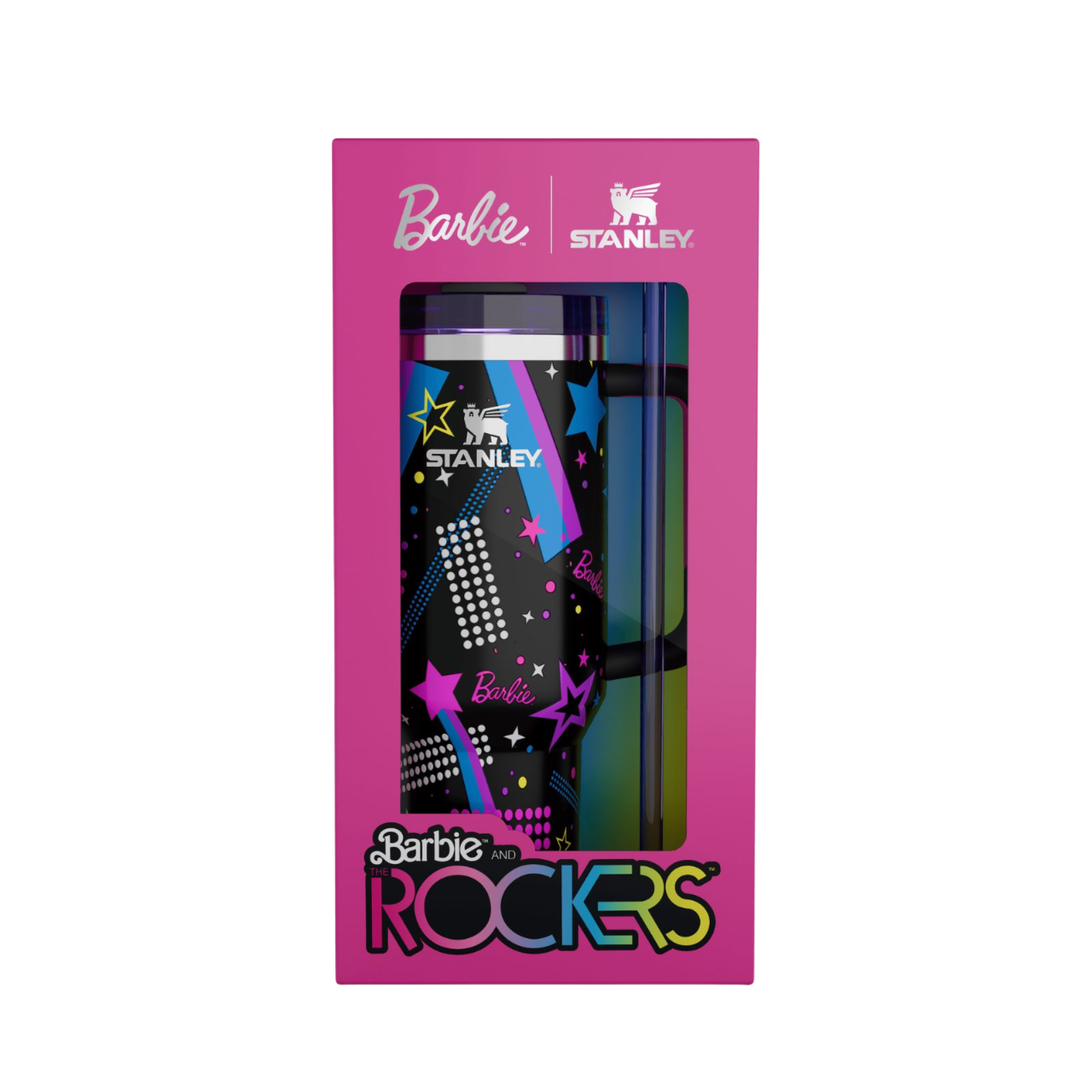 Stanley 1913 Barbie™ x Stanley ’80s Rockers Quencher 1.18L  | View 3