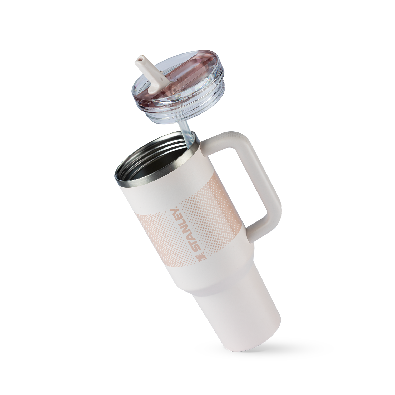 Kit Hidratação Rose Quartz: Quencher Protour 1.18l + Aerolight Flip Straw 473ml