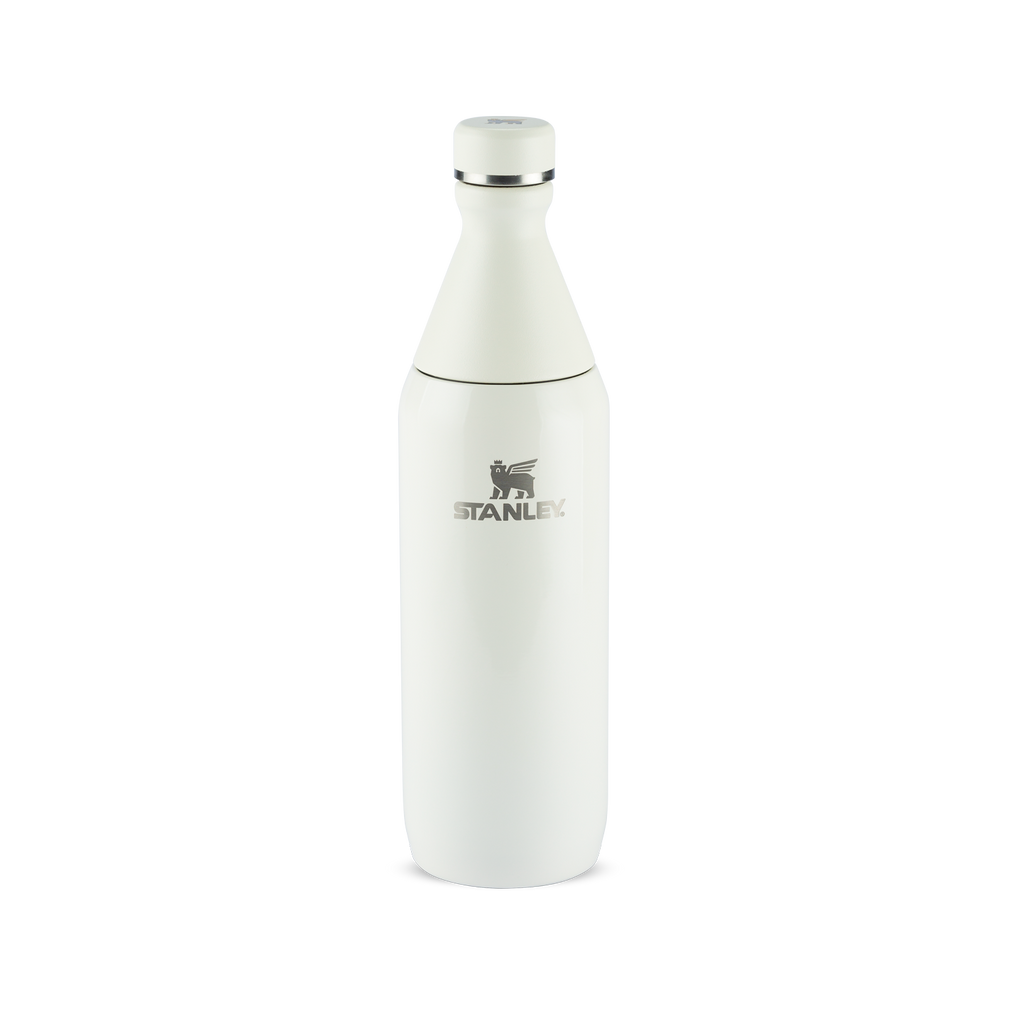 Garrafa Térmica Slim Bottle Cream Gloss Stanley | 591ml