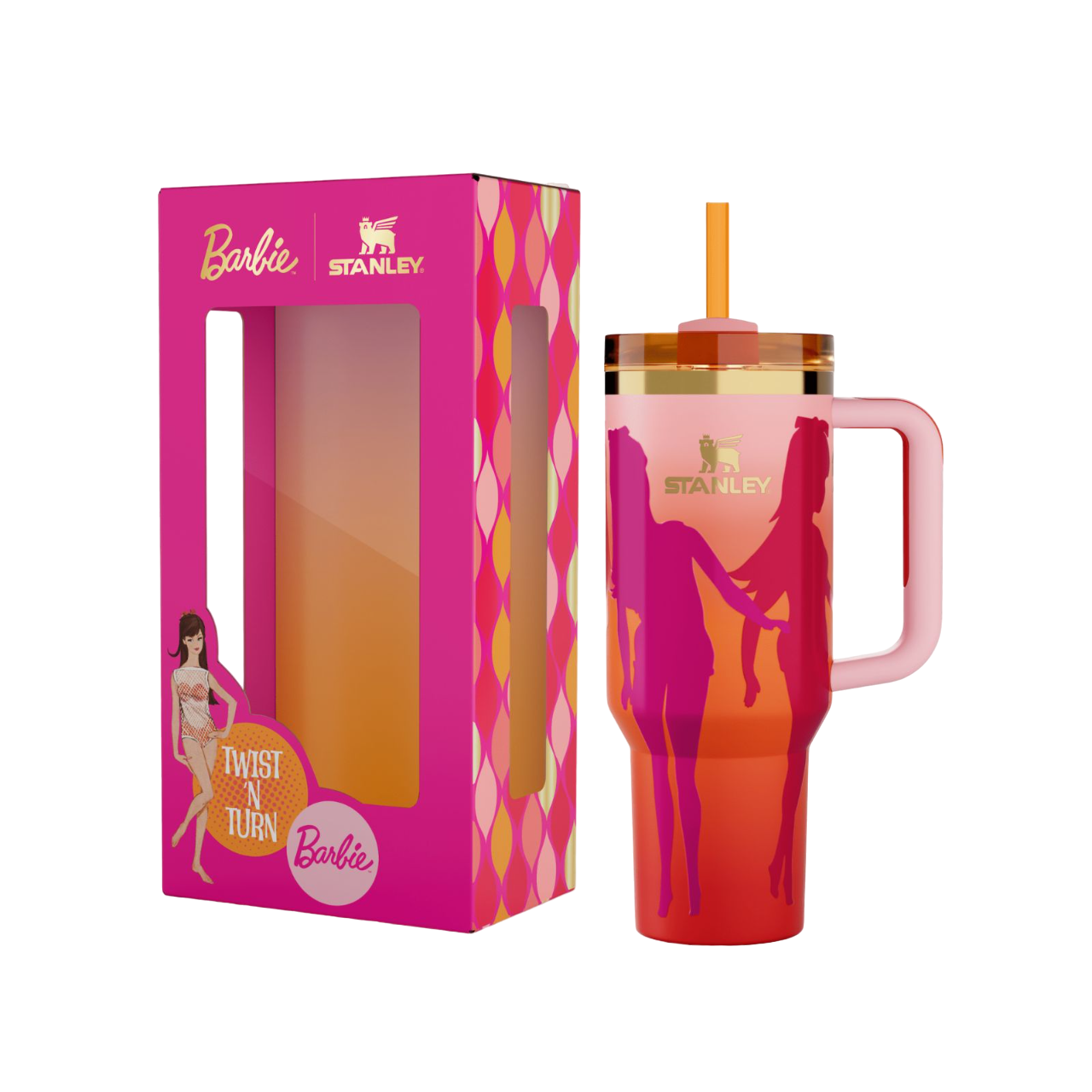 Barbie™ x Stanley ’60s Twist ’N Turn Quencher  | 1.18L