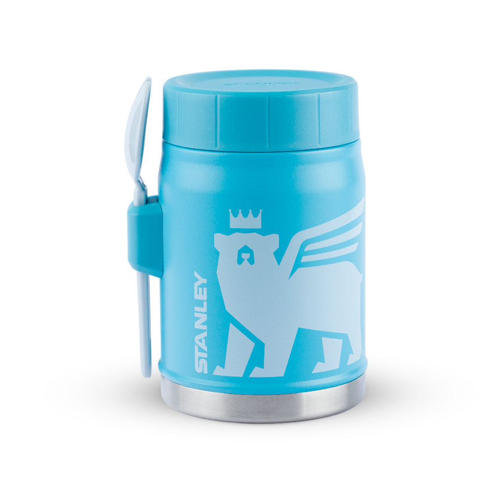 Pote Térmico com Garfolher Pool Kids | 414ML